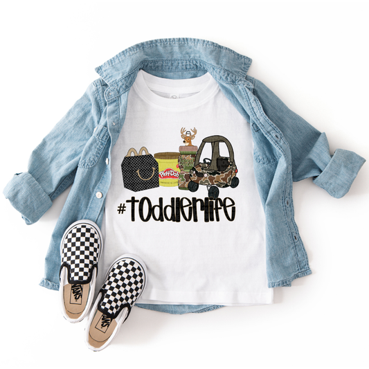 Toddler life camo + deer